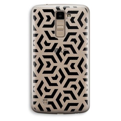 Crazy pattern: LG K10 (2016) Transparant Hoesje