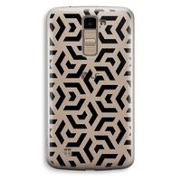 Crazy pattern: LG K10 (2016) Transparant Hoesje