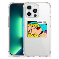 iPhone 13 Pro Max Anti Shock Bumper Case Popart Oh Yes - thumbnail