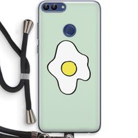 Spiegelei: Huawei P Smart (2018) Transparant Hoesje met koord