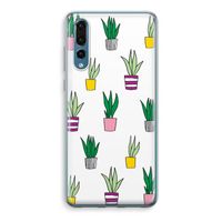 Sanseveria: Huawei P20 Pro Transparant Hoesje