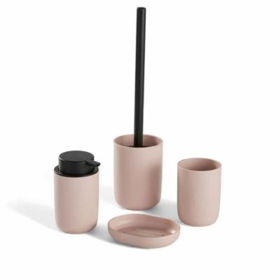 Badset TODAY HOY Roze Plastic Modern 4 Onderdelen (4 Stuks)