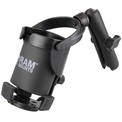 RAM Mount Balancerende drankhouder XL- Level Cup™ XL lange klemarm RAM-B-417B-C-201U