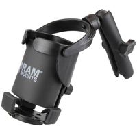 RAM Mount Balancerende drankhouder XL- Level Cup™ XL lange klemarm RAM-B-417B-C-201U - thumbnail