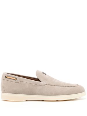 Giuseppe Zanotti mocassins The Maui en daim - Gris Giuseppe Zanotti mocassins The Maui en daim - Gris