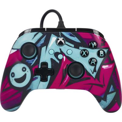 Power A Advantage Wild Style Controller Xbox Series X, Xbox Series S Lila, Blauw