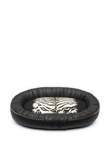 Roberto Cavalli Home panier pour animal à logo brodé - Noir