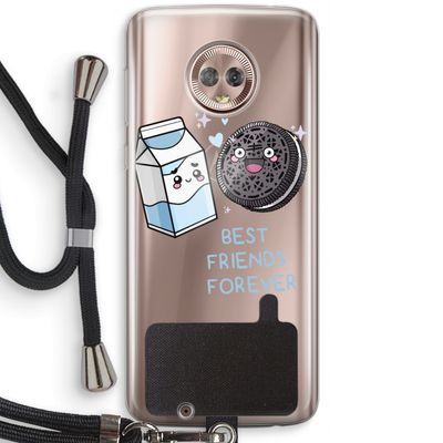 Best Friend Forever: Motorola Moto G6 Transparant Hoesje met koord