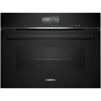 SiemensCS736G1B2 Inbouw combi stoomoven Zwart
