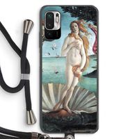 Birth Of Venus: Xiaomi Redmi Note 10 5G Transparant Hoesje met koord
