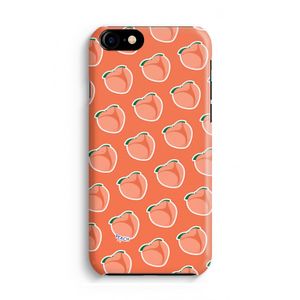 Just peachy: iPhone 8 Volledig Geprint Hoesje