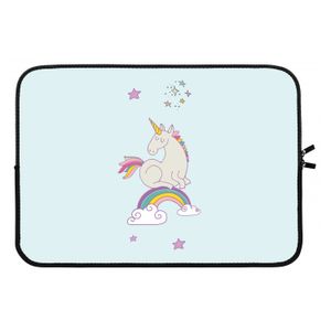 Regenboog eenhoorn: Laptop sleeve 13 inch