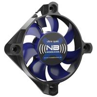 NoiseBlocker BlackSilent XS2 PC-ventilator Zwart, Blauw (doorschijnend) (b x h x d) 50 x 50 x 10 mm