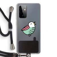 Birdy: Samsung Galaxy A72 5G Transparant Hoesje met koord