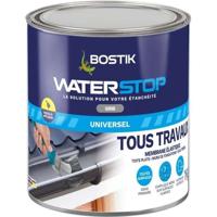 Waterdichtingsmembraan - BOSTIK - Waterstop - Lekreparatie - Pot van 1 kg - Grijs