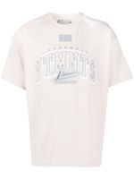 VTMNTS t-shirt à logo imprimé - Tons neutres