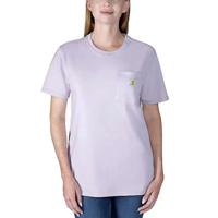 Carhartt Workwear Pocket SS Liliac Haze T-Shirt Dames - thumbnail