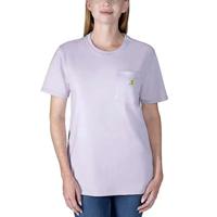 Carhartt Workwear Pocket SS Liliac Haze T-Shirt Dames