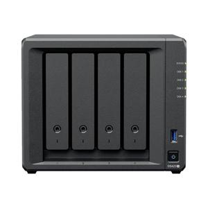 Synology DiskStation DS423+ NAS-serverbehuizing 0 GB 4 Bay 2x M.2 slot, 2x USB 3.2 Gen 1 hub (USB 3.0), RAID-geschikt, Aan/uit-schakelaar DS423+