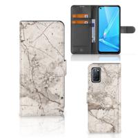 OPPO A72 | OPPO A52 | Bookcase | Marmer Beige