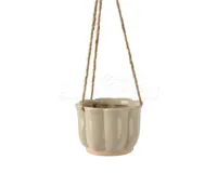 Hangpot Keramiek Ø13cm Beige