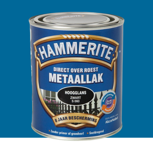 Hammerite Metaallak Hoogglans Standblauw
