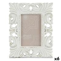 Fotolijsten Gift Decor Wit Hout MDF Eucalyptushout (6 Stuks)