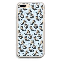 Zeemeermin: iPhone 7 Plus Transparant Hoesje