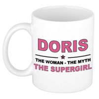 Doris The woman, The myth the supergirl collega kado mokken/bekers 300 ml