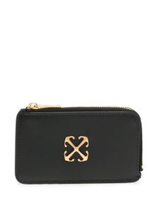 Off-White Jitney leather wallet - Noir