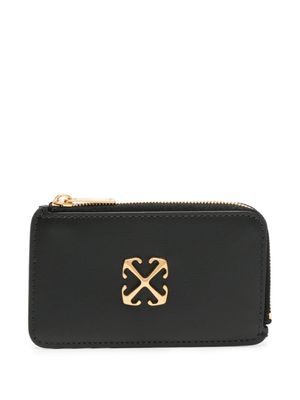 Off-White portefeuille à plaque logo Jitney - Noir