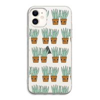 Sansevieria: iPhone 11 Transparant Hoesje