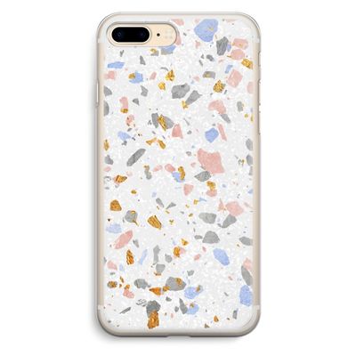 Terrazzo N°8: iPhone 7 Plus Transparant Hoesje