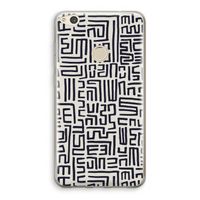 Moroccan Print: Huawei Ascend P8 Lite (2017) Transparant Hoesje