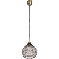 LED Hanglamp - Hangverlichting - Trion Sorana - E27 Fitting - 1-lichts - Rond - 42cm - Oud Brons - Metaal