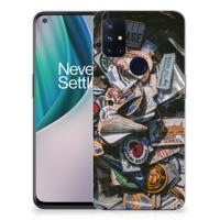 OnePlus Nord N10 5G | Siliconen hoesje | met foto Badges