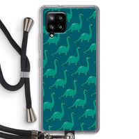 Diplodocus: Samsung Galaxy A42 5G Transparant Hoesje met koord