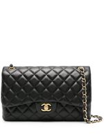 CHANEL Pre-Owned sac porté épaule Jumbo (2014) - Noir