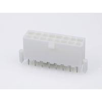 Molex 39299167 Female header, inbouw (standaard) Totaal aantal polen: 16 Rastermaat: 4.2 mm Inhoud: 1 stuk(s) Tray - thumbnail