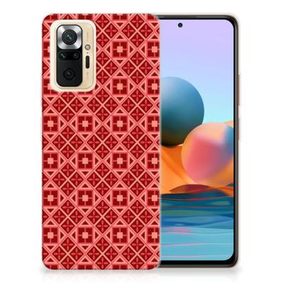Xiaomi Redmi Note 10 Pro | TPU bumper | Batik Rood