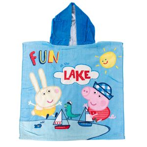 Peppa Pig Handdoek Poncho, 60x120cm