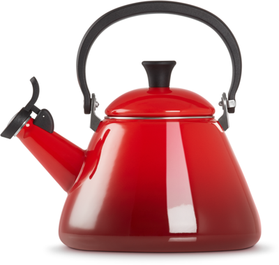 Le Creuset Fluitketel Kone - Kersenrood - 1.6 liter - inductie geschikt -