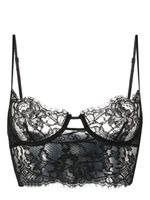 Kiki de Montparnasse soutien-gorge en dentelle - Noir