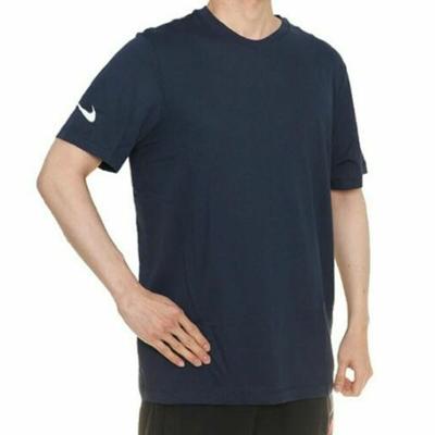 Heren-T-Shirt met Korte Mouwen Nike CJ1682-002 Navy - Maat: L