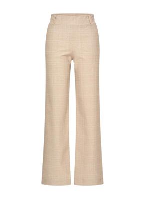 Helena Hart Broek Soul Ruit Lurex 7621 Broek Sand