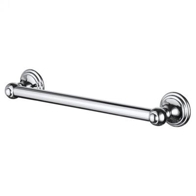 Enkele handdoekhouder Haceka Allure | Wandmontage | 30 cm | RVS | Rond | Chroom