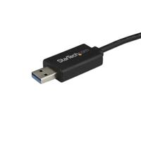 Kabel USB A naar USB C Startech USBC3LINK Zwart