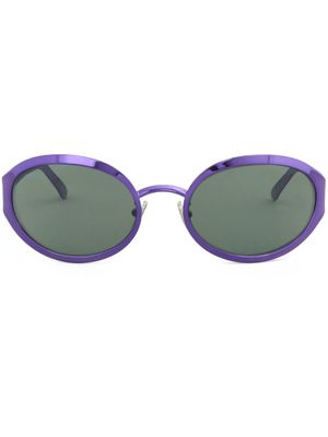 Marni Eyewear lunettes de soleil To-Sua à monture ovale - Violet