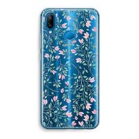 Sierlijke bloemen: Huawei P20 Lite Transparant Hoesje