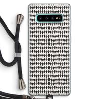 Crazy shapes: Samsung Galaxy S10 Plus Transparant Hoesje met koord